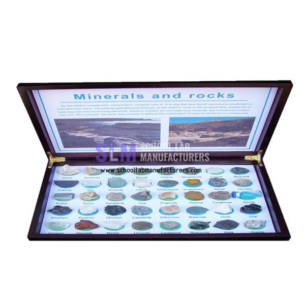 School Lab 20PCS Mineral And Rocks Specimen