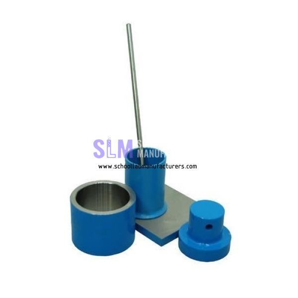 School Lab Aggregate Crushing Value Apparatus