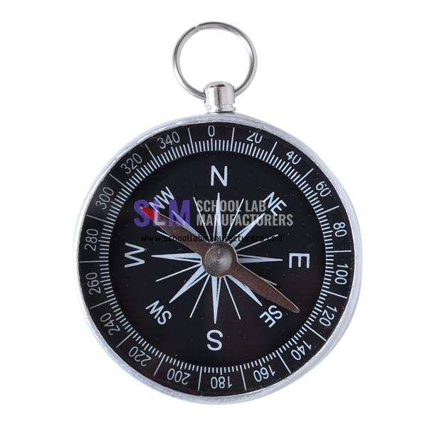 School Lab Aluminium Camping Pocket Compass