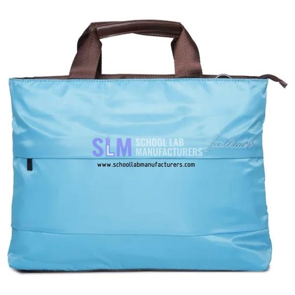 School Lab Bag Blue Nylon