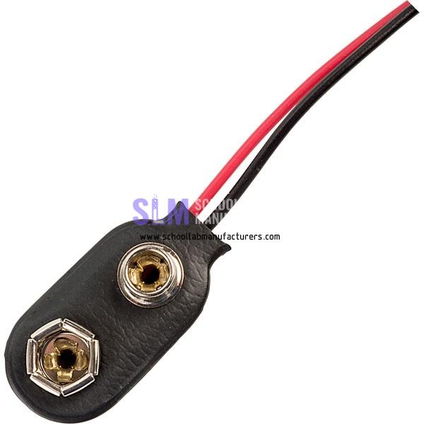 School Lab Battery Clip PP3