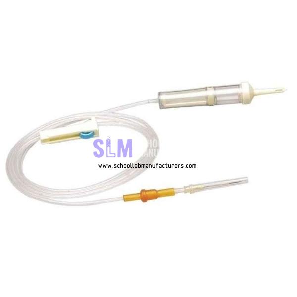 School Lab Blood Administration Set Moulded