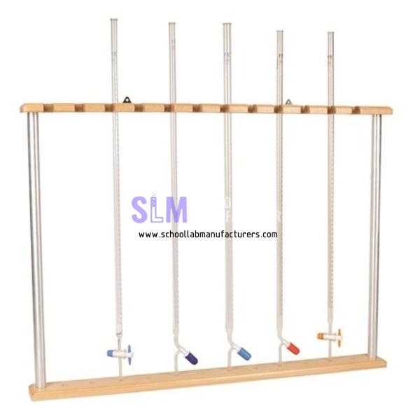 School Lab Burette Storage Rack