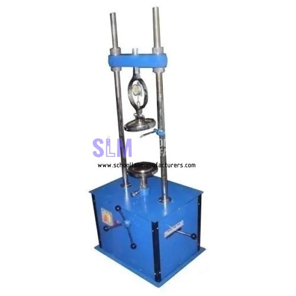 School Lab CBR Test Machine Hand Operated