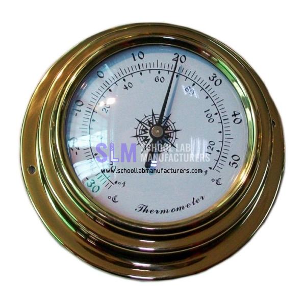 School Lab Copper Shell Thermometer