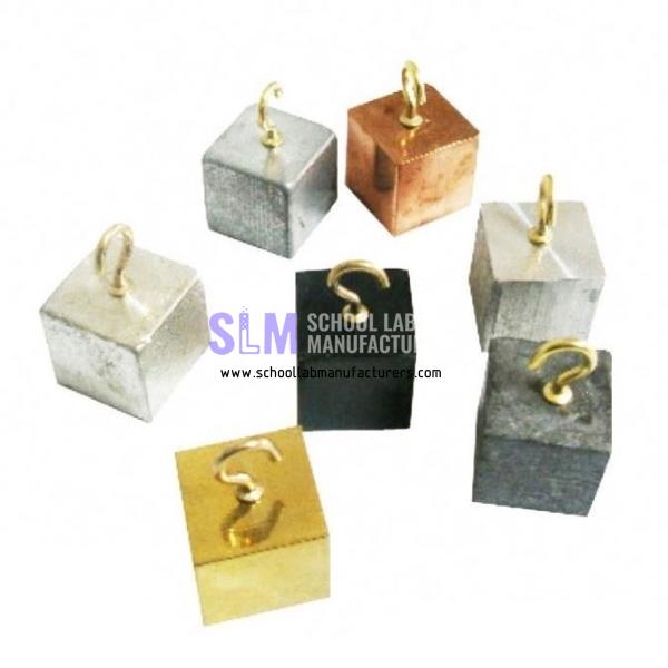 School Lab Density Cubes Set With Hook