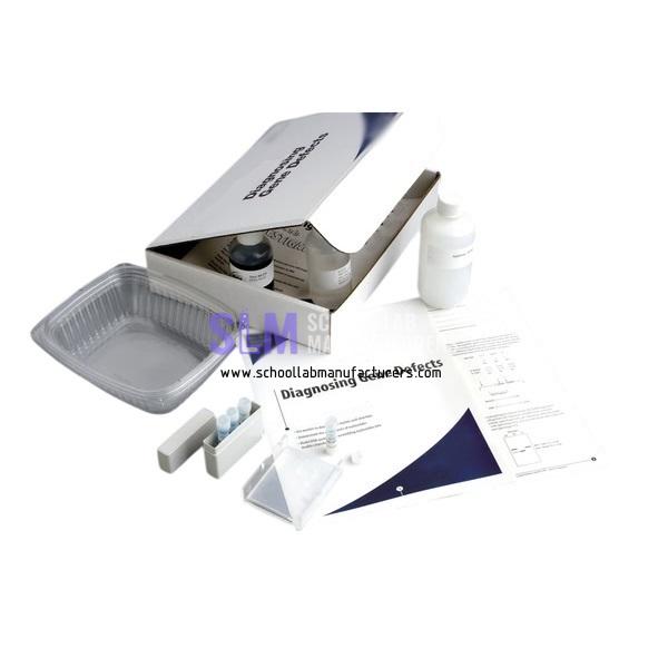 School Lab Diagnosing Gene Defects