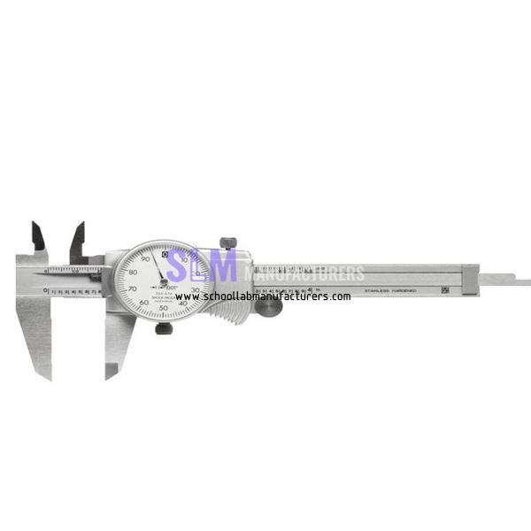 School Lab Vernier Caliper Dial Type
