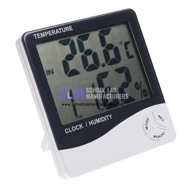 School Lab Digital Lcd Thermometer Hygrometer