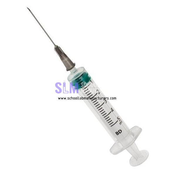 School Lab Disposable Syringe