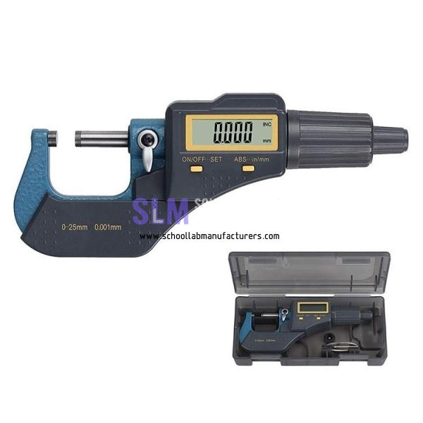 School Lab Electronic Digital Micrometer