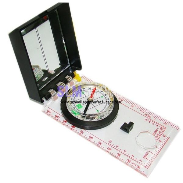 School Lab Flipping Map Compass
