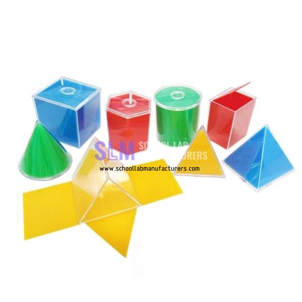 School Lab Folding Geometric Shapes Bundle Set