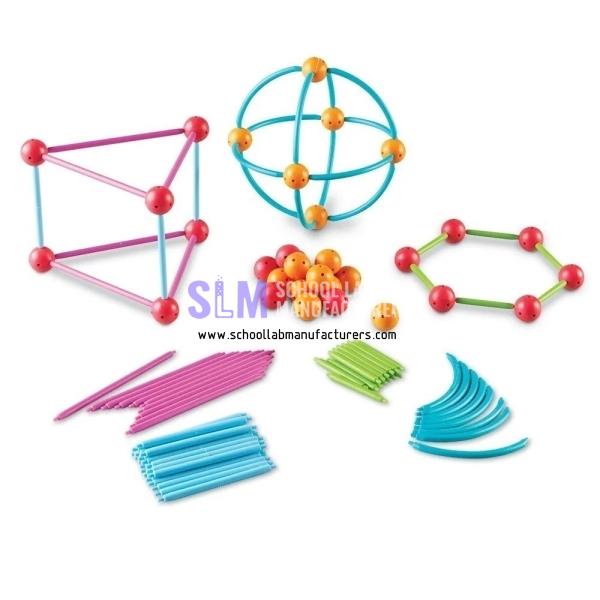 School Lab Geometric Shapes Building Set