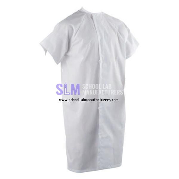 School Lab Gown Patient Woven Adult Size