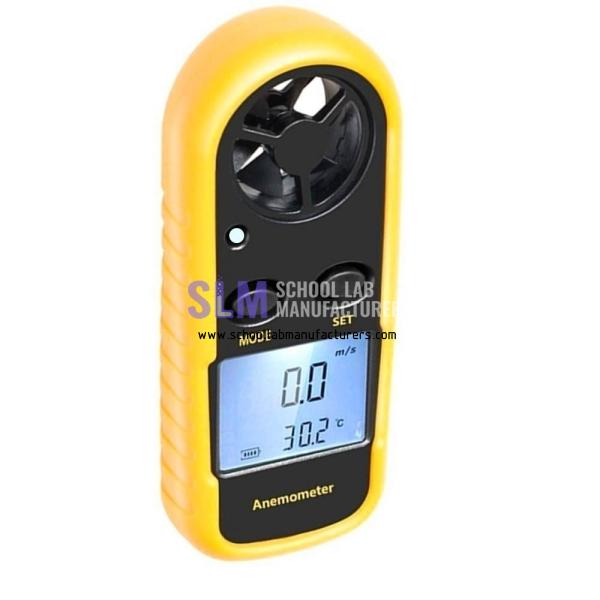School Lab Handheld Digital Temperature Anemometer