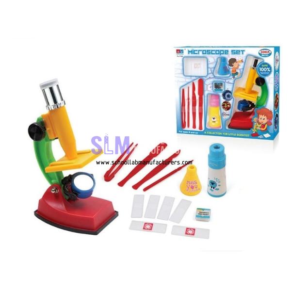 School Lab Kids Microscope Set