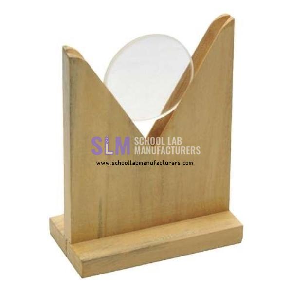 School Lab Lens Holder Wooden