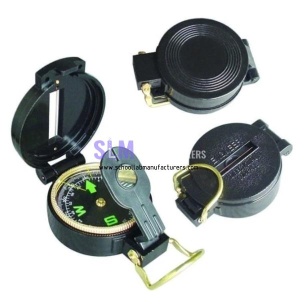 School Lab Lensatic Travel Compass