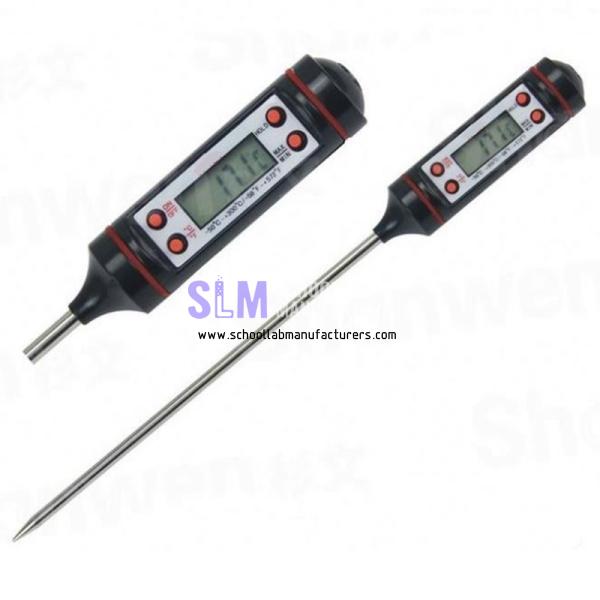 School Lab Long Stem Digital Thermometer