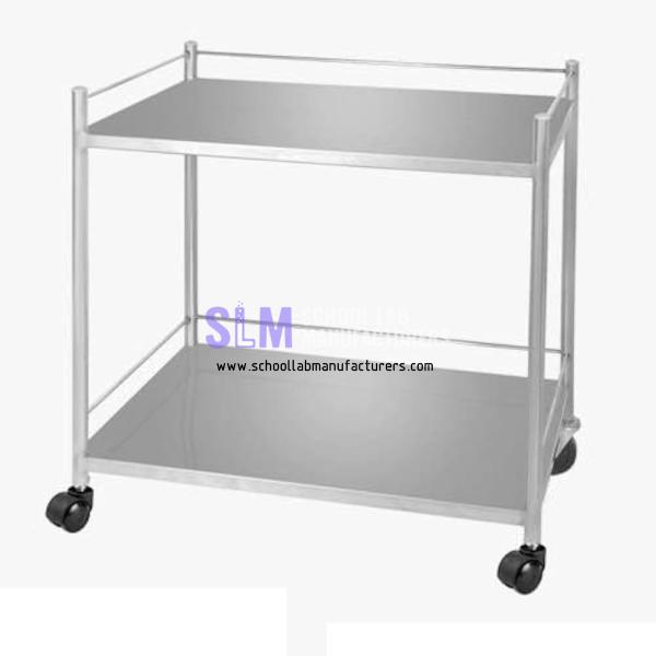 School Lab Medical Instrument Trolley