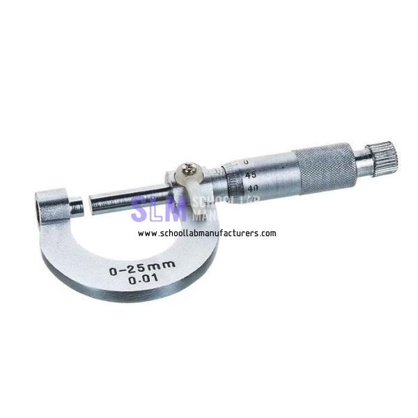 School Lab Micrometer Screw Gauge