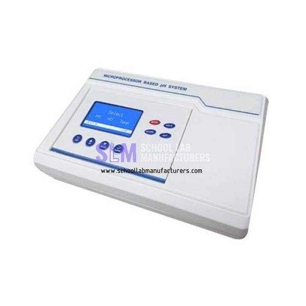 School Lab Microprocessor PH Meter