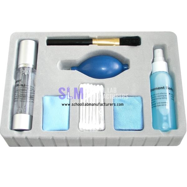 School Lab Microscope Cleaning Kit