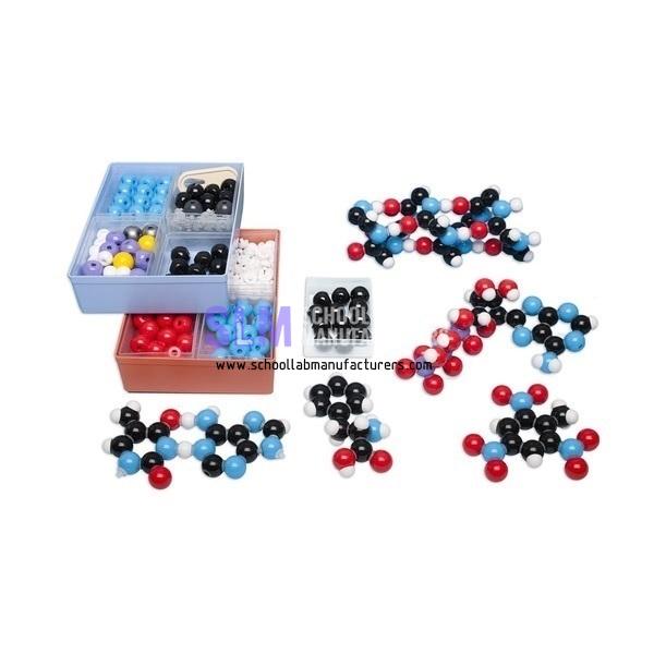 School Lab Molecular Model Set Biochemistry 257 Atom Parts