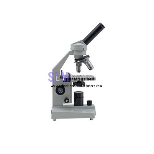 School Lab Monocular Microscope LED