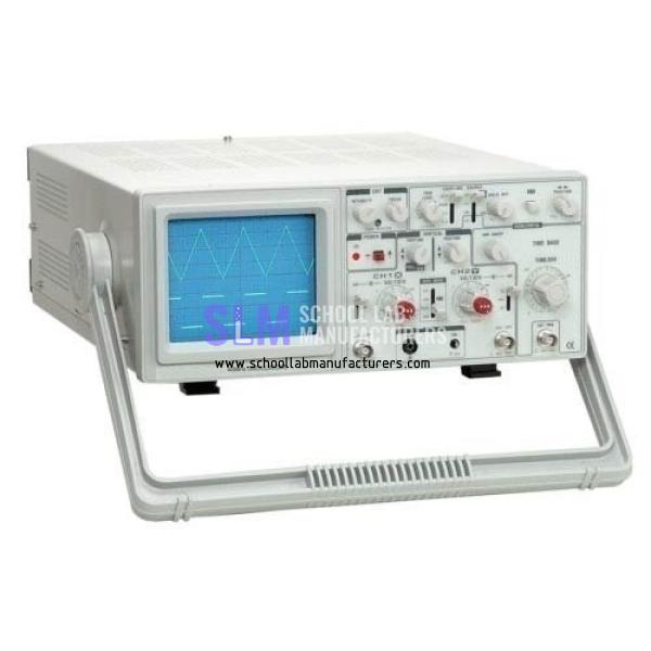 School Lab Oscilloscope Dual Trace and Channel