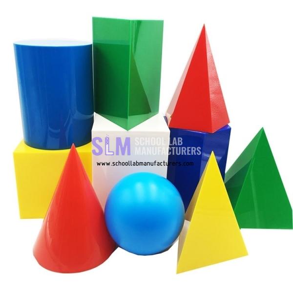 School Lab Plastic Geometry Model Set