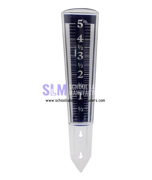 School Lab Plastic Rain Gauge