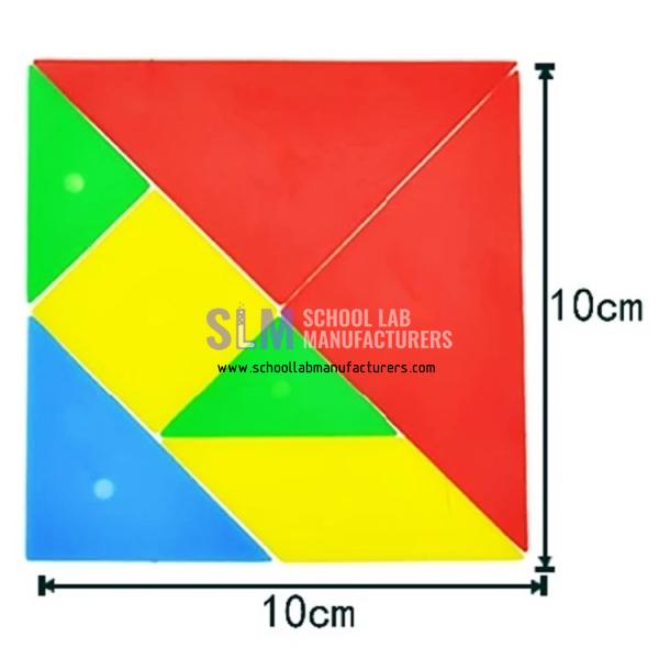 School Lab Plastic Tangram Puzzle