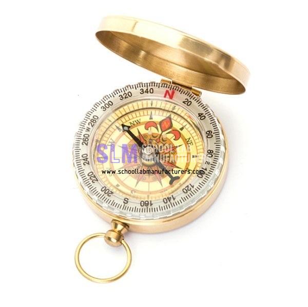 School Lab Pocket Compass For Camping