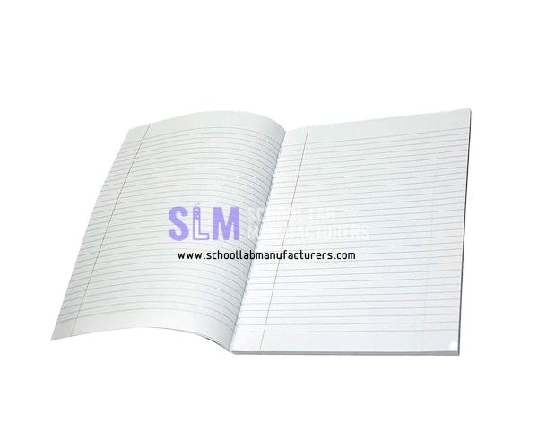 School Lab Register A4 Squared 80 Pages