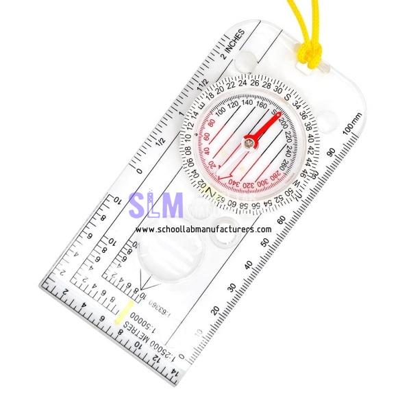 School Lab Small Plastic Drawing Compass