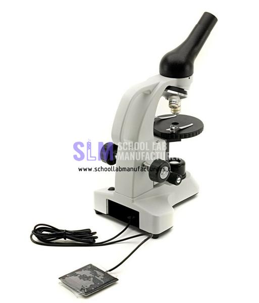 School Lab Solar LED Monocular Microscope