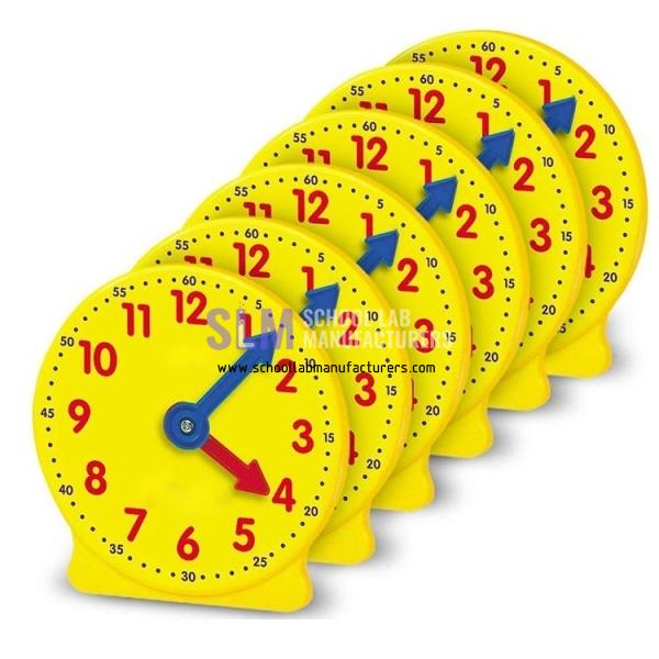 School Lab Student Learning Clock