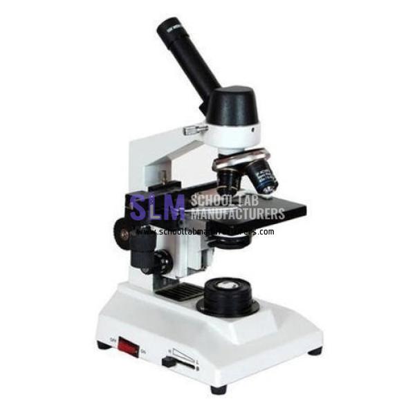 School Lab Student Microscope Inclined