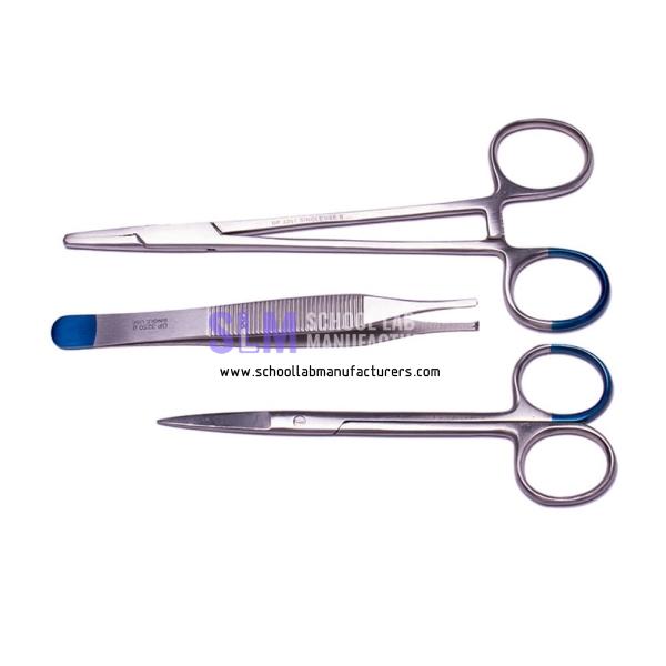 School Lab Surgical Instruments Suture Set