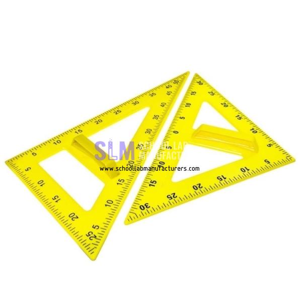 School Lab Teaching Plastic Triangle
