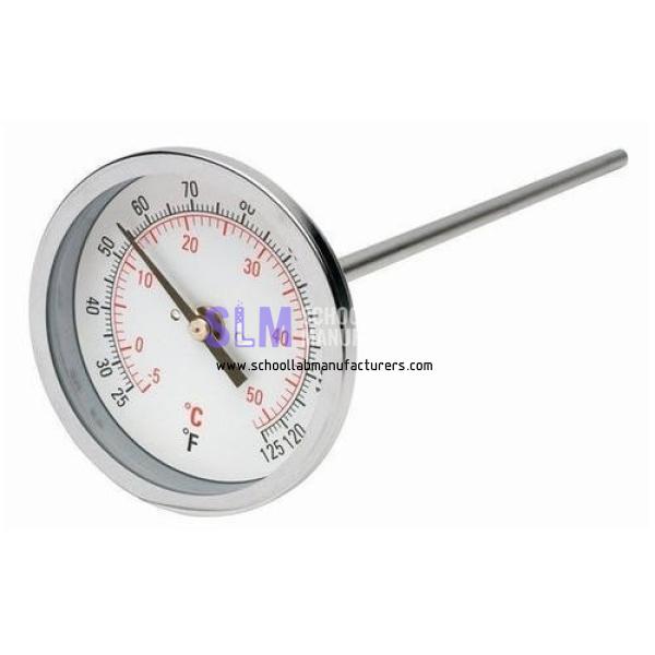 School Lab Dial Thermometer