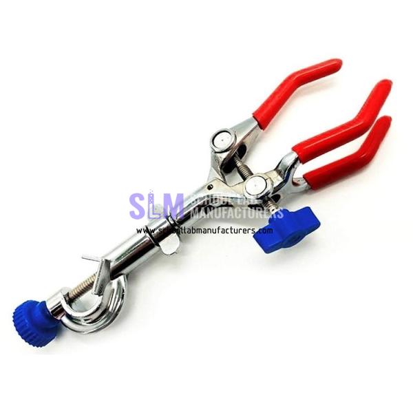 School Lab Three Finger Prong Swivel Clamp