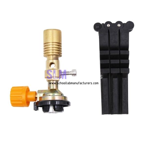 School Lab Upright Flame Torch Brass Bunsen Burner