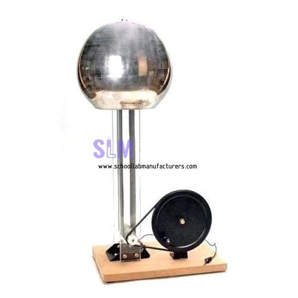 School Lab Van de Graaff Generator Motor or Hand Driven