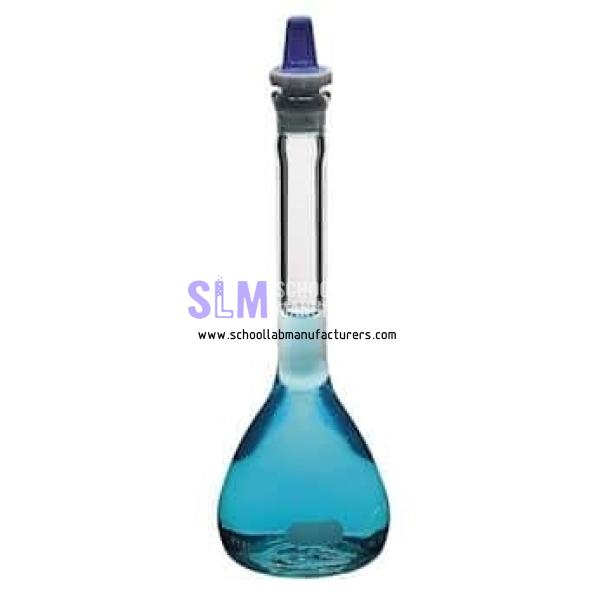 School Lab Volumetric Flask, Pyrex