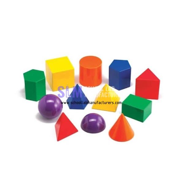 School Lab Wires Geometry Shapes Frame Model Set