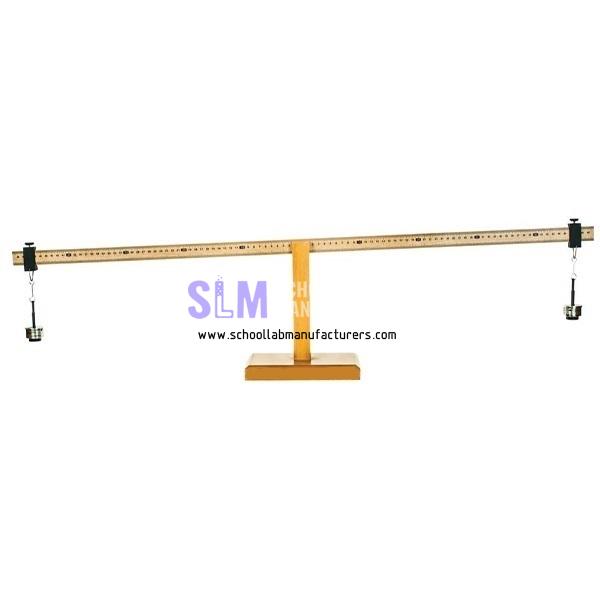 School Lab Wooden Lever Demonstration Balance